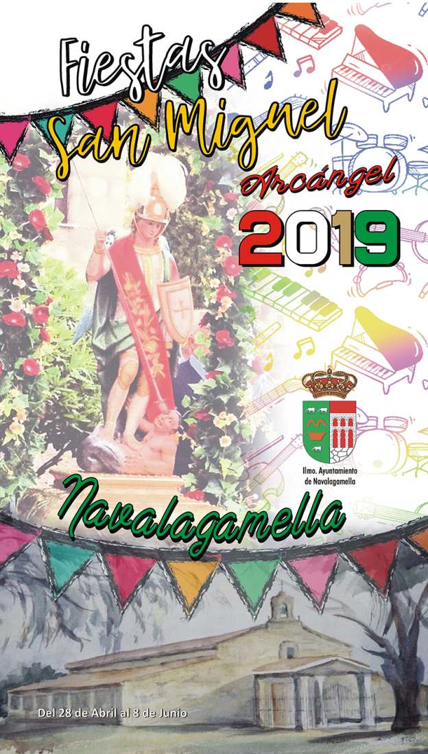 Fiestas patronales en honor a San Miguel Arcángel 2019 Navalagamella